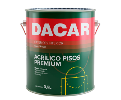 Imagem de Tinta Acrílica Dacar Pisos Premium Fosco - 3,6 -Cor Banco