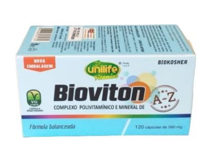 Imagem de Bioviton Polivitamínico A-Z 60 Cáps 560mg Unilife 